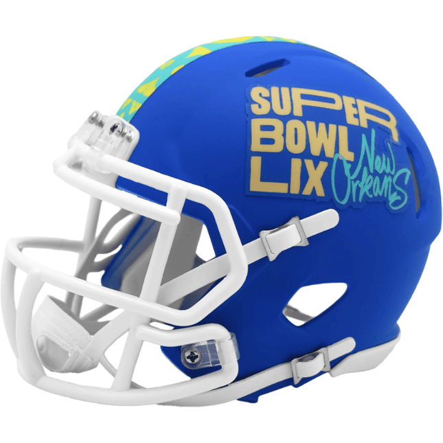 Super Bowl 59 LIX Riddell NFL Speed Mini Helmet Pre Orders Only Estimate Shipping 4/15/2025