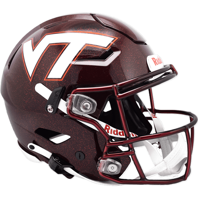 Virginia Tech Hokies Maroon Riddell NCAA Authentic Speedflex Full Size Helmet