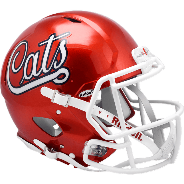 Arizona Wildcats Cats Red Script Riddell NCAA Authentic Speed Full Size Helmet