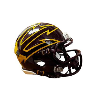 Arizona State Sun Devils #85 Maroon Fork Riddell NCAA Speed Mini Helmet