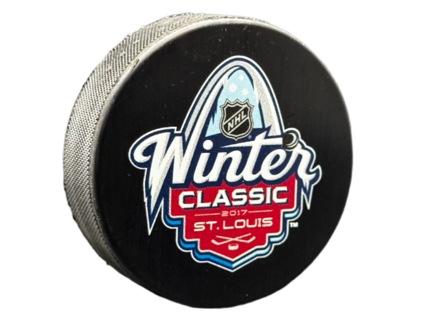 2017 Winter Classic NHL Hockey Puck Hosted By St. Louis Blues