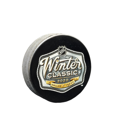 2020 Winter Classic NHL Hockey Puck Hosted By Dallas Texas