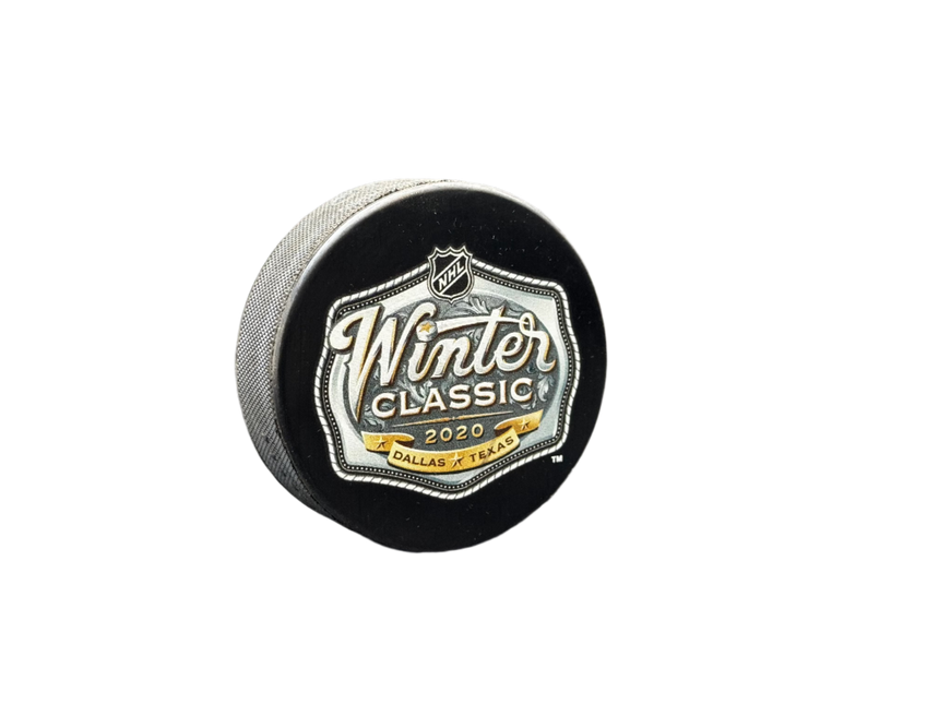 2020 Winter Classic NHL Hockey Puck Hosted By Dallas Texas