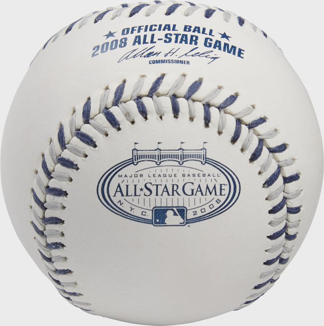 2008 All-Star Game Rawlings Official MLB Leather Game Baseball Allen Selig - 1