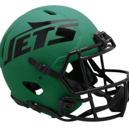 New York Jets Rave Riddell NFL Speed Authentic Full Size Helmet