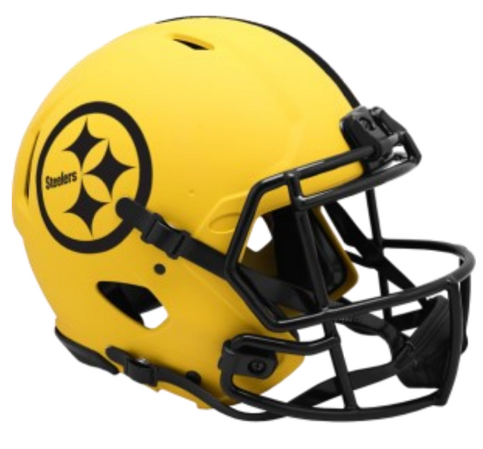 Pittsburgh Steelers Rave Riddell NFL Speed Mini Helmet