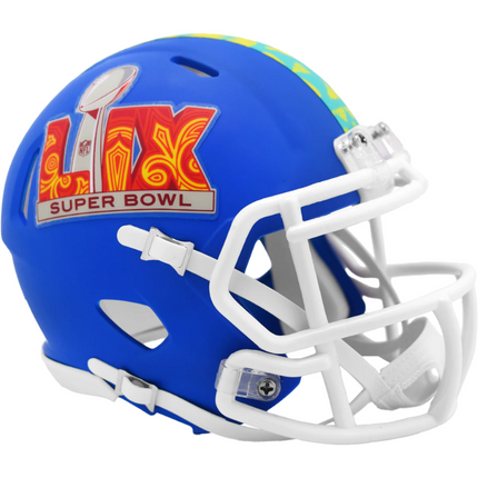 Super Bowl 59 LIX Riddell NFL Speed Mini Helmet Pre Orders Only Estimate Shipping 1/15/2025