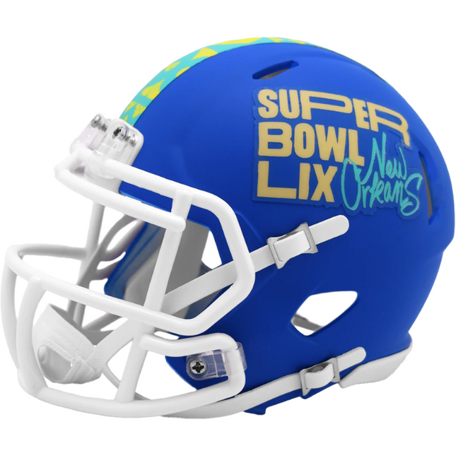 Super Bowl 59 LIX Riddell NFL Speed Mini Helmet Pre Orders Only Estimate Shipping 1/15/2025