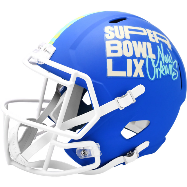 Super Bowl 59 LIX Riddell NFL Speed Replica Full Size Helmet Pre Orders Only Estimate Shipping 1/15/2025