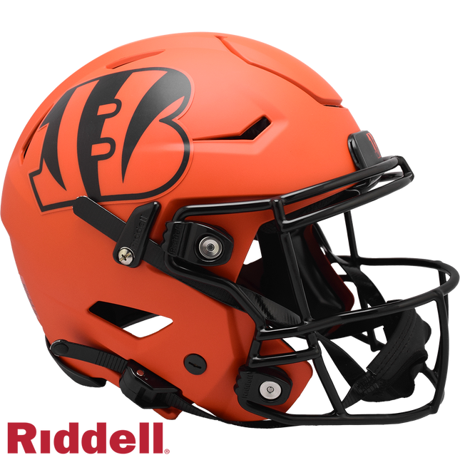 Cincinnati Bengals Rave Riddell NFL Speedflex Authentic Full Size Helmet