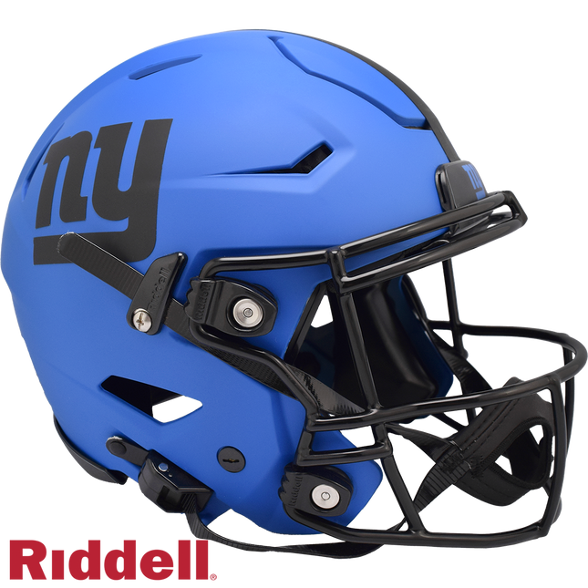 New York Giants Rave Riddell NFL Speedflex Authentic Full Size Helmet