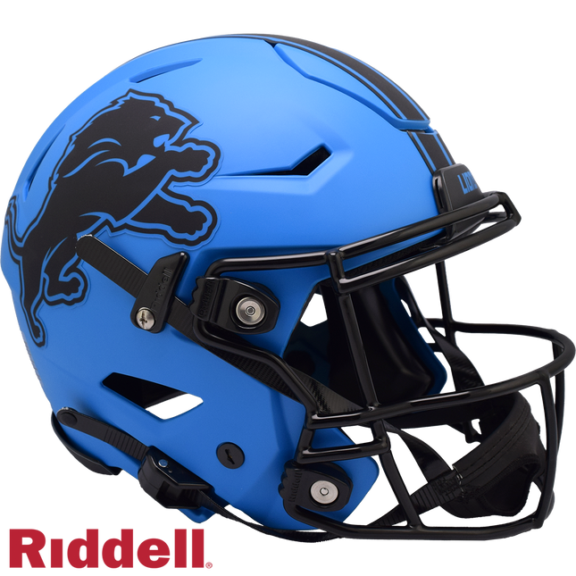 Detroit Lions Rave Riddell NFL Speedflex Authentic Full Size Helmet