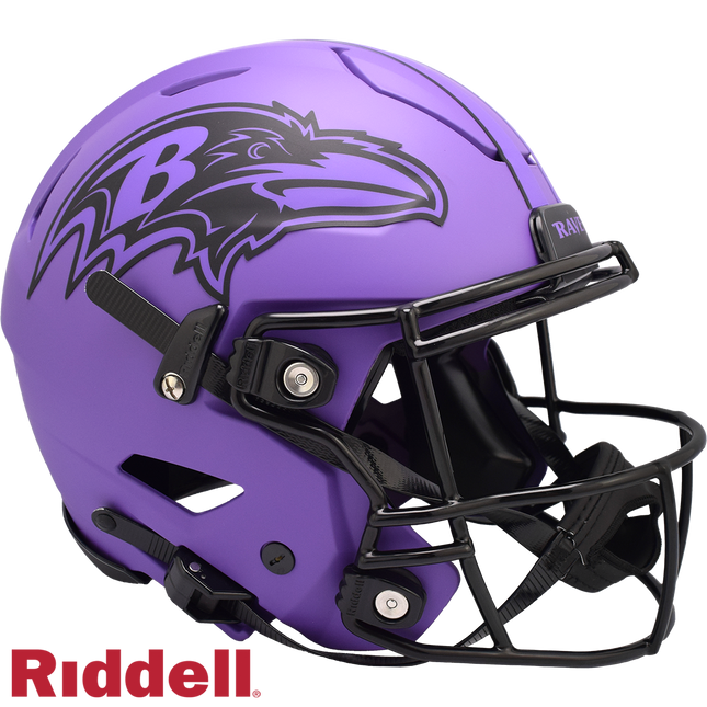 Baltimore Ravens Rave Riddell NFL Speedflex Authentic Full Size Helmet