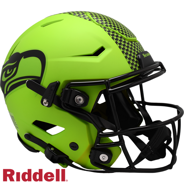 Seattle Seahawks Rave Riddell NFL Speedflex Authentic Full Size Helmet