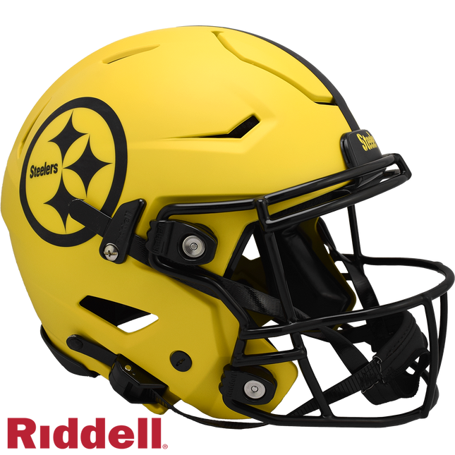 Pittsburgh Steelers Rave Riddell NFL Speedflex Authentic Full Size Helmet