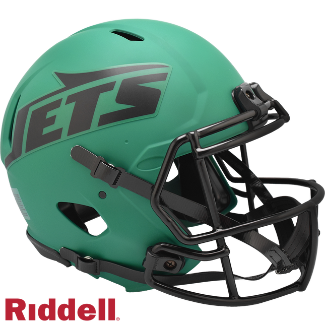 New York Jets Rave Riddell NFL Speed Authentic Full Size Helmet