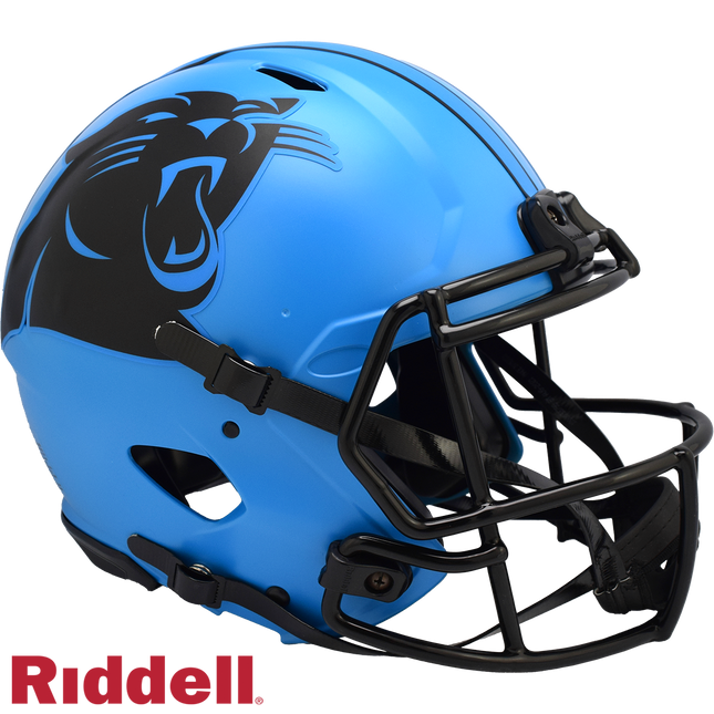 Carolina Panthers Rave Riddell NFL Speed Authentic Full Size Helmet