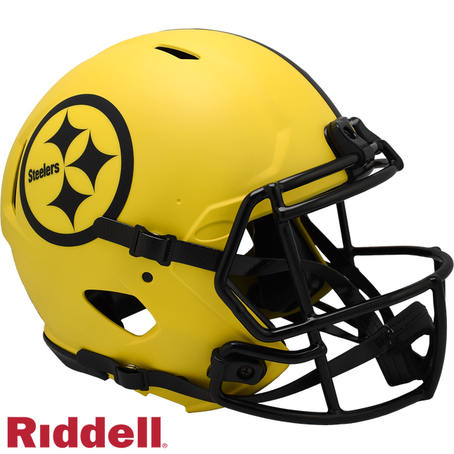 Pittsburgh Steelers Rave Riddell NFL Speed Authentic Full Size Helmet