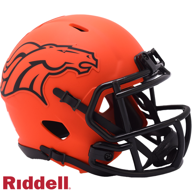 Denver Broncos Rave Riddell NFL Speed Mini Helmet