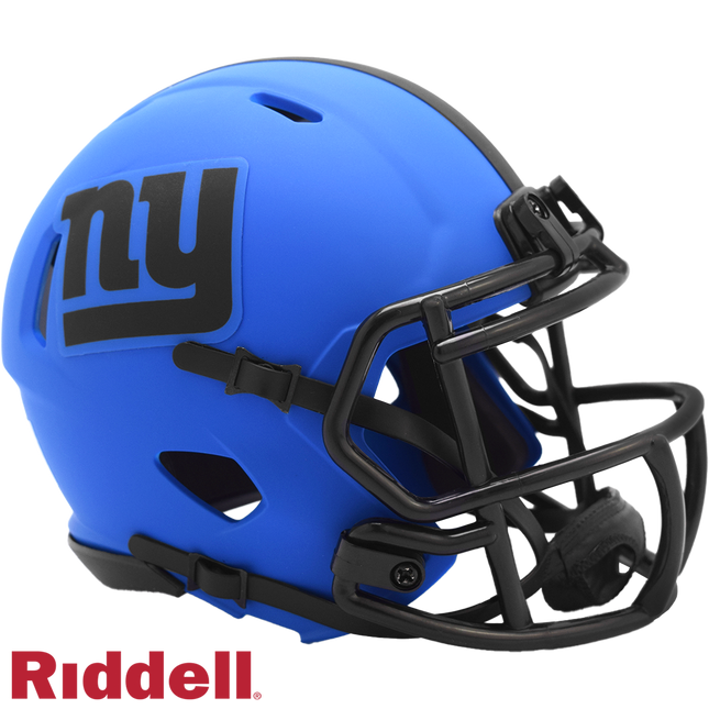 New York Giants Rave Riddell NFL Speed Mini Helmet