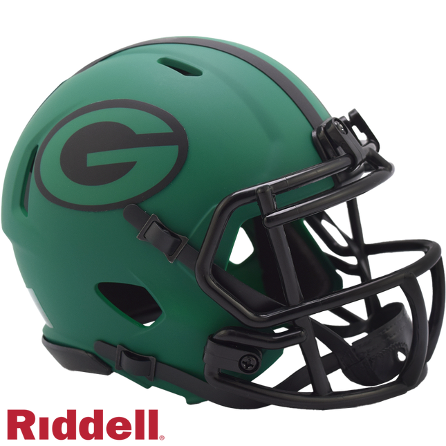 Green Bay Packers Rave Riddell NFL Speed Mini Helmet