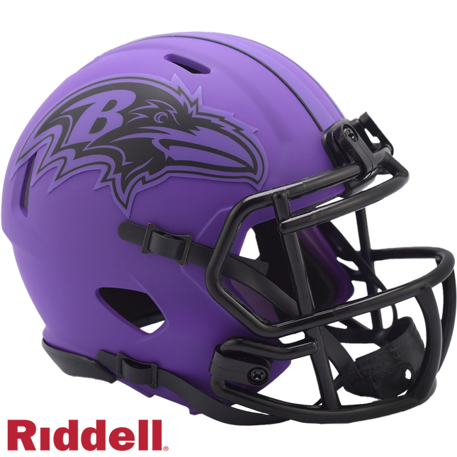 Baltimore Ravens Rave Riddell NFL Speed Mini Helmet