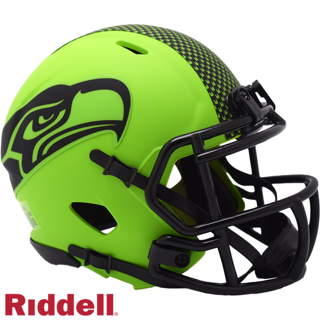 Seattle Seahawks Rave Riddell NFL Speed Mini Helmet