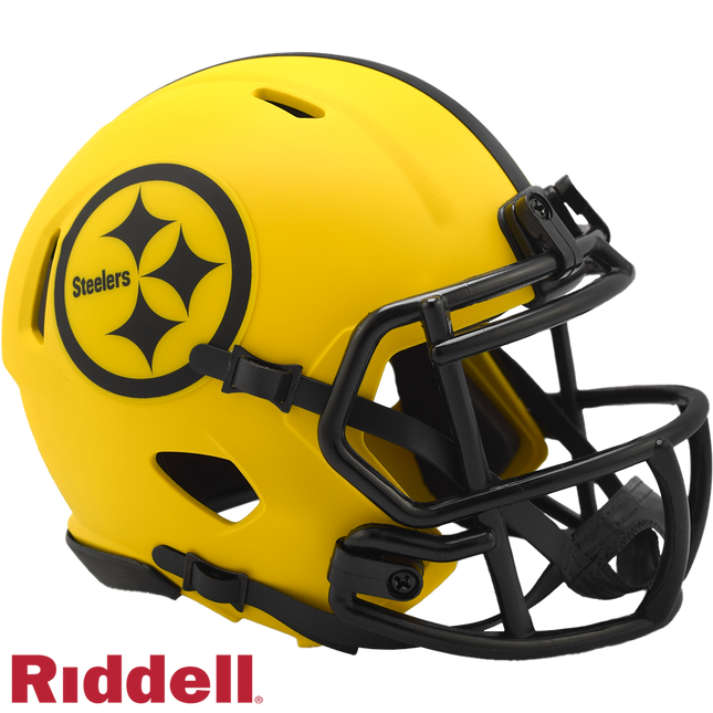 Pittsburgh Steelers Rave Riddell NFL Speed Mini Helmet