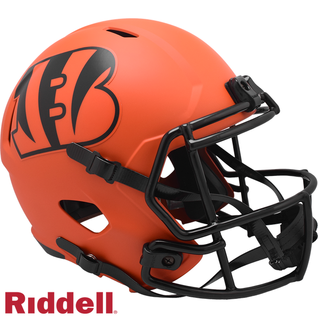 Cincinnati Bengals Rave Riddell NFL Deluxe Speed Replica Full Size Helmet