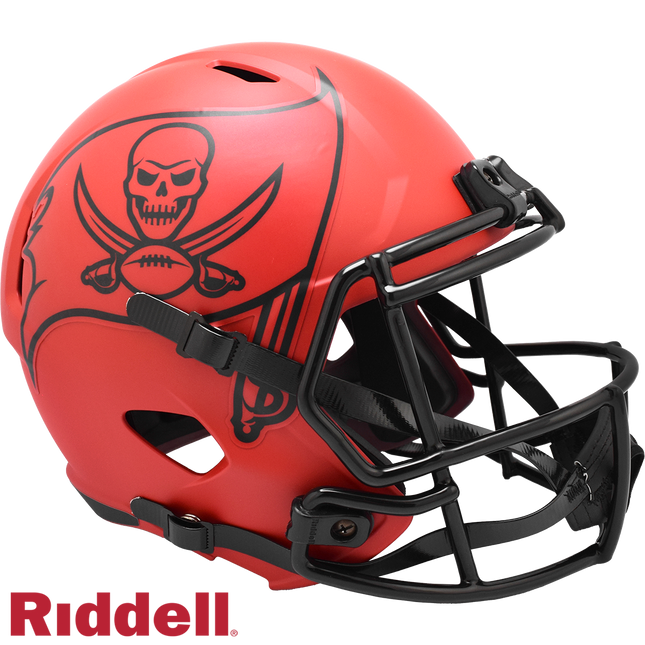 Tampa Bay Buccaneers Rave Riddell NFL Deluxe Speed Replica Full Size Helmet