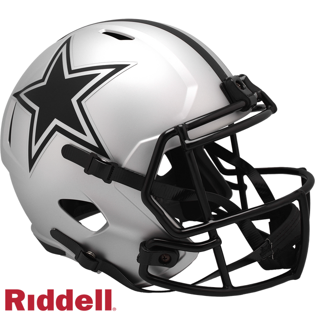 Dallas Cowboys Rave Riddell NFL Deluxe Speed Replica Full Size Helmet