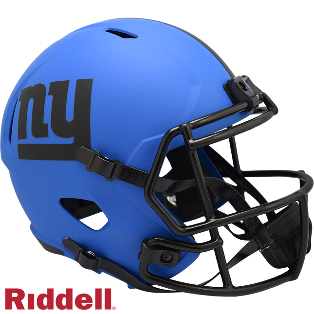 New York Giants Rave Riddell NFL Deluxe Speed Replica Full Size Helmet