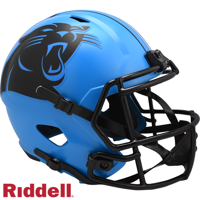 Carolina Panthers Rave Riddell NFL Deluxe Speed Replica Full Size Helmet