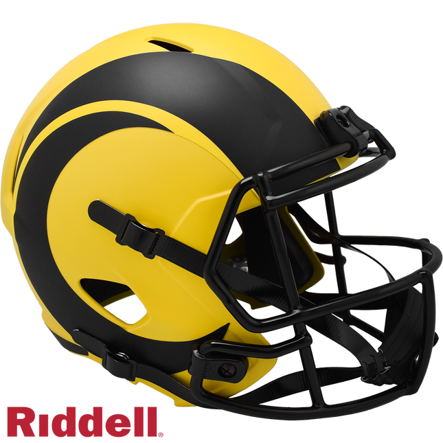 Los Angeles Rams Rave Riddell NFL Deluxe Speed Replica Full Size Helmet