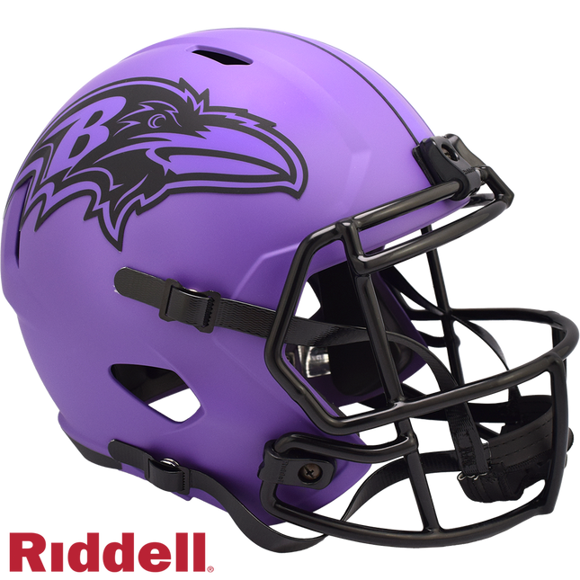 Baltimore Ravens Rave Riddell NFL Deluxe Speed Replica Full Size Helmet