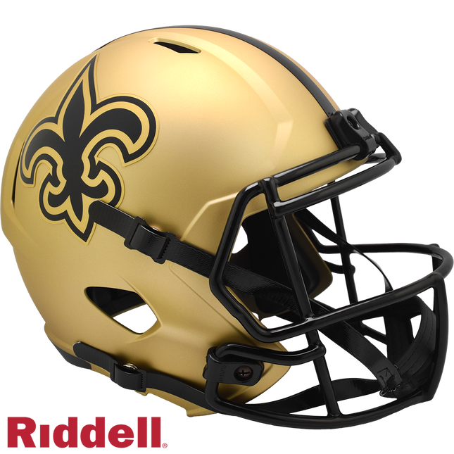 New Orleans Saints Rave Riddell NFL Deluxe Speed Replica Full Size Helmet