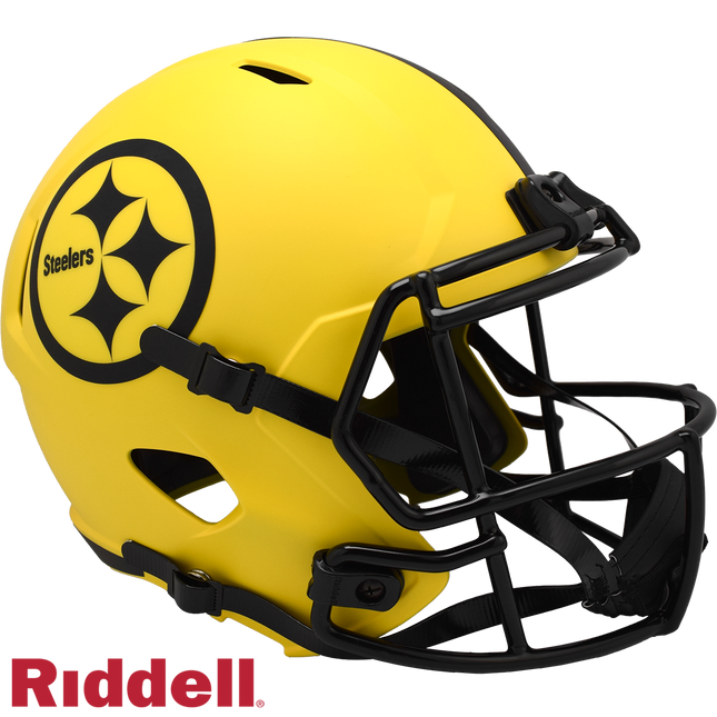 Pittsburgh Steelers Rave Riddell NFL Deluxe Speed Replica Full Size Helmet