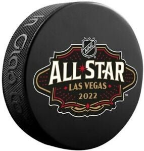 2022 NHL All-Star Game "Las Vegas" Autograph Model Hockey Puck