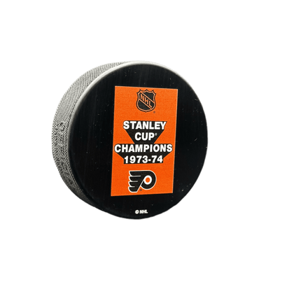 Philadelphia Flyers 1973-74 Stanley Cup Champions NHL Hockey Puck