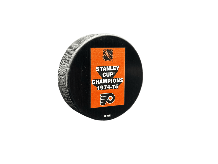 Philadelphia Flyers 1974-75 Stanley Cup Champions NHL Hockey Puck