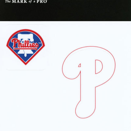 Philadelphia Phillies Rawlings MLB Official Batting Helmet Replica Decal Kit