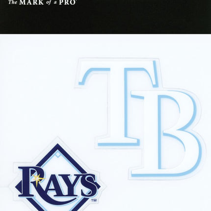 Tampa Bay Rays Rawlings MLB Official Batting Helmet Replica Decal Kit