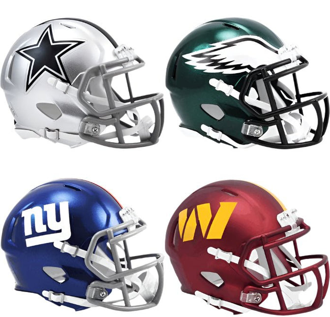 NFC East Riddell SPEED Mini Helmet Set