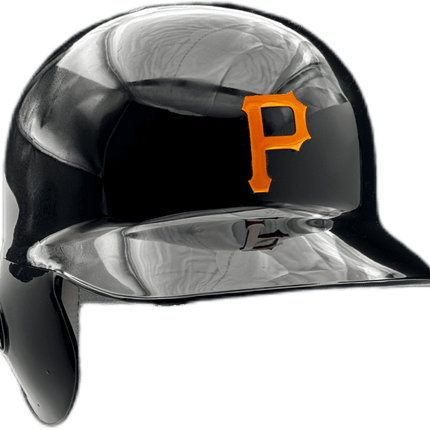 Pittsburgh Pirates Rawlings Full Size Authentic Left Handed Batting Helmet - Right Flap Regular