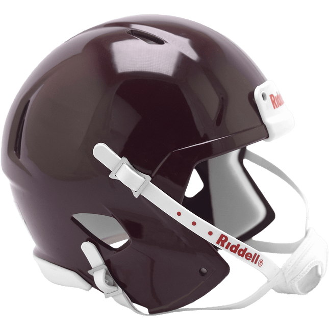 Blank Maroon Riddell Speed Customizable Football Mini Helmet Shell