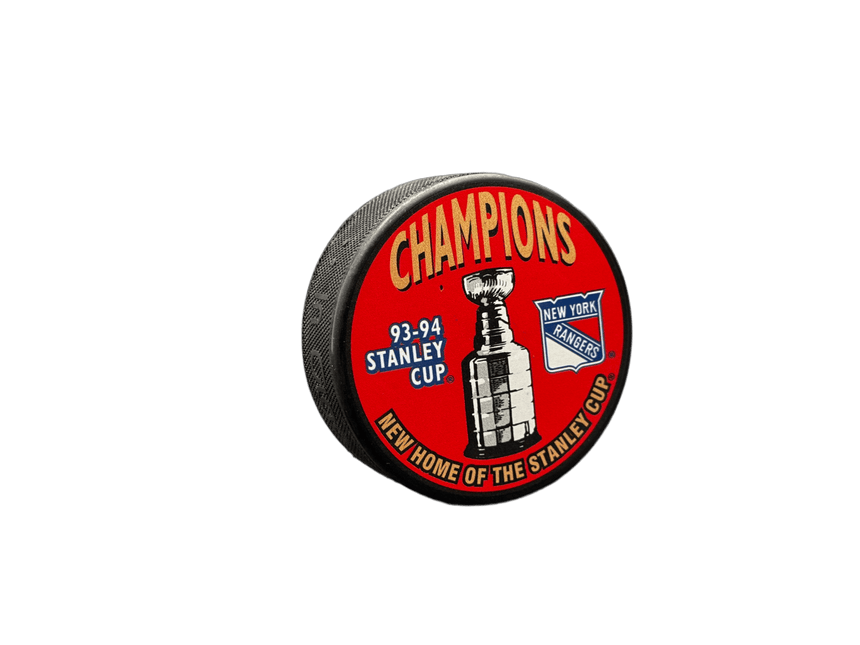 New York Rangers 93-94 Stanley Cup Champions NHL Hockey Puck