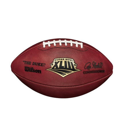 Super Bowl 43 XLIII Wilson Official NFL Authentic Game Football Arizona Cardinals vs Pittsburgh Steelers