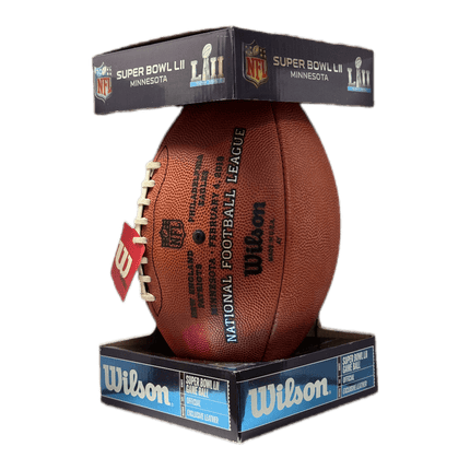 Philadelphia Eagles Super Bowl 52 LII Champions Silver Panel Wilson Official NFL Authentic Game Football