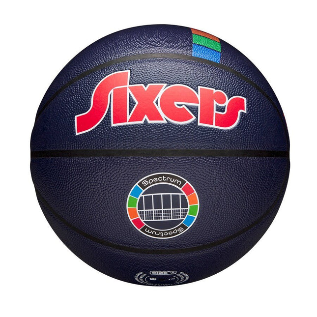 Philadelphia 76ers Sixers NBA City Edition Wilson Collector's Basketball