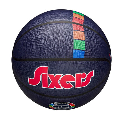 Philadelphia 76ers Sixers NBA City Edition Wilson Collector's Basketball